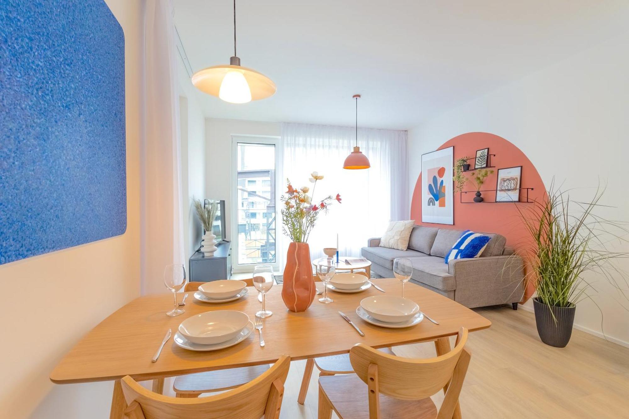 Design Apartment - Balcony, Free Parking, Yoga, 10 Mins To Center, By Gravity Prague Exterior photo