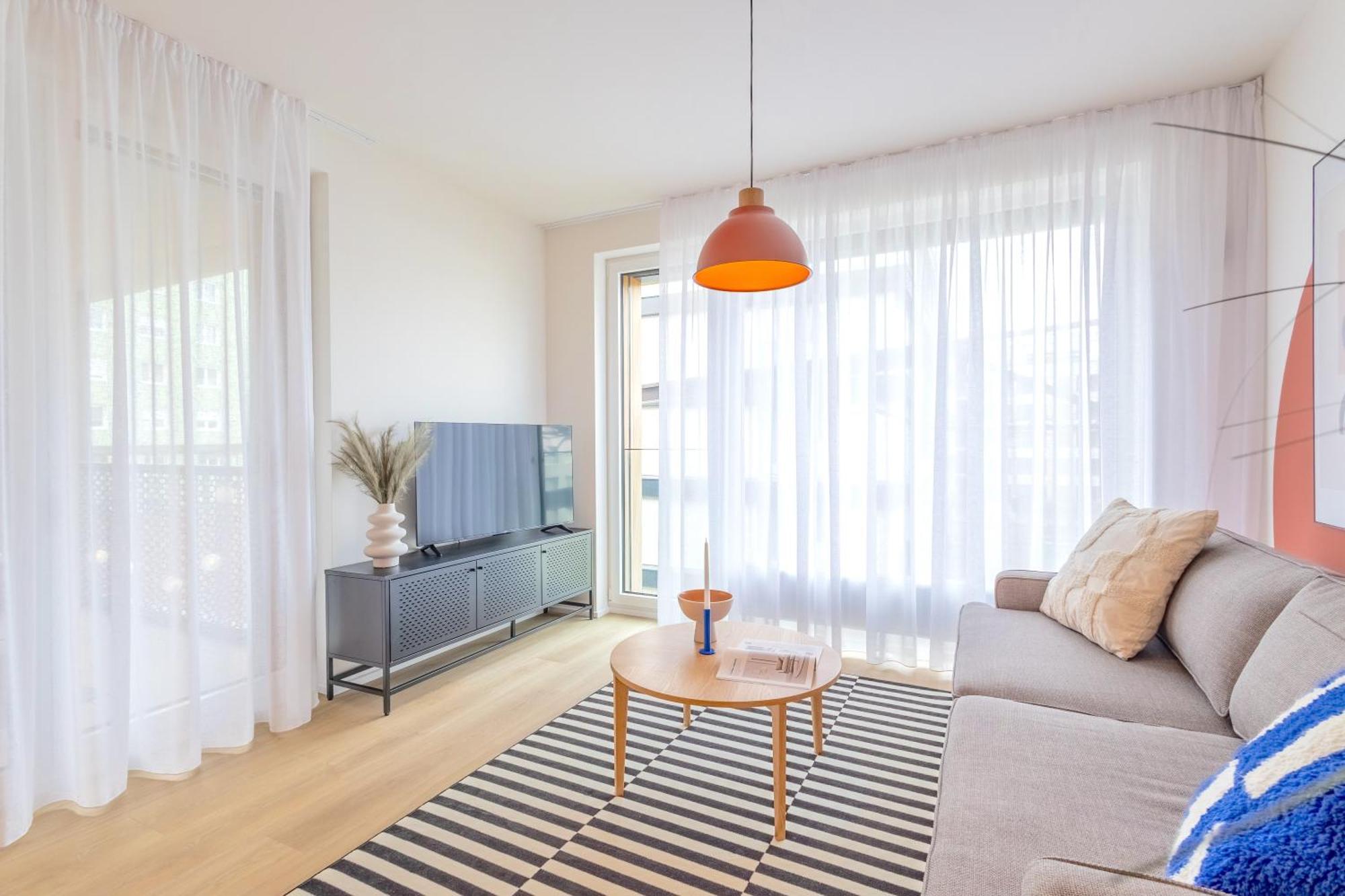 Design Apartment - Balcony, Free Parking, Yoga, 10 Mins To Center, By Gravity Prague Exterior photo
